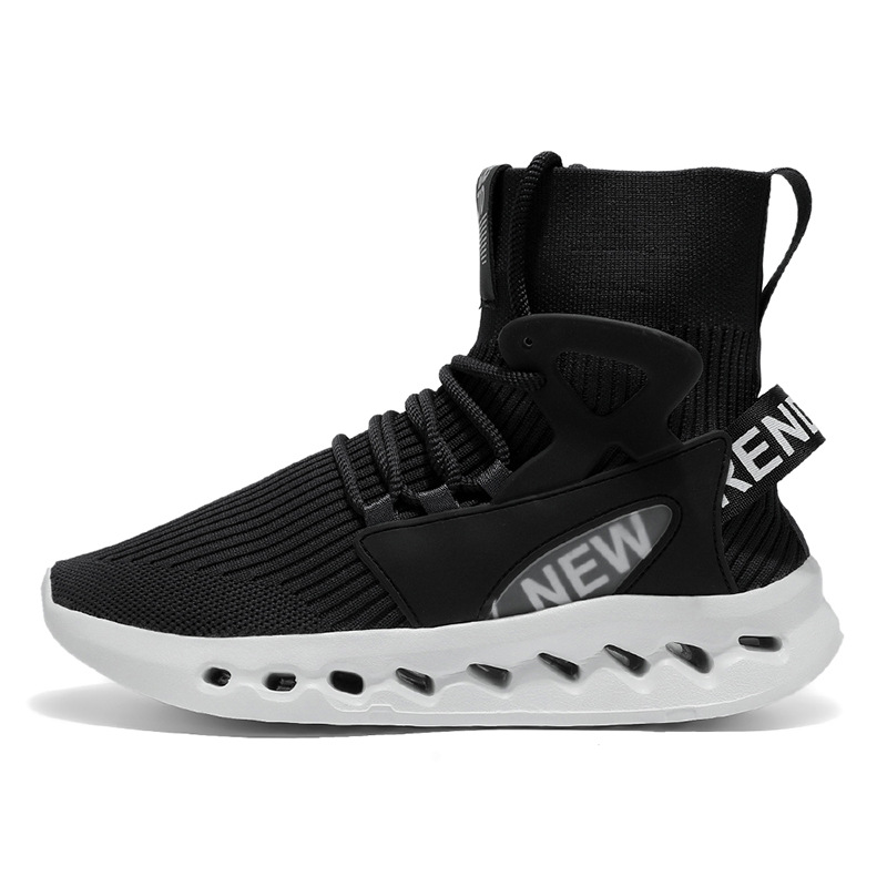 Trendy Men High Top Sock Shoes - Sneaker Career recension och pris