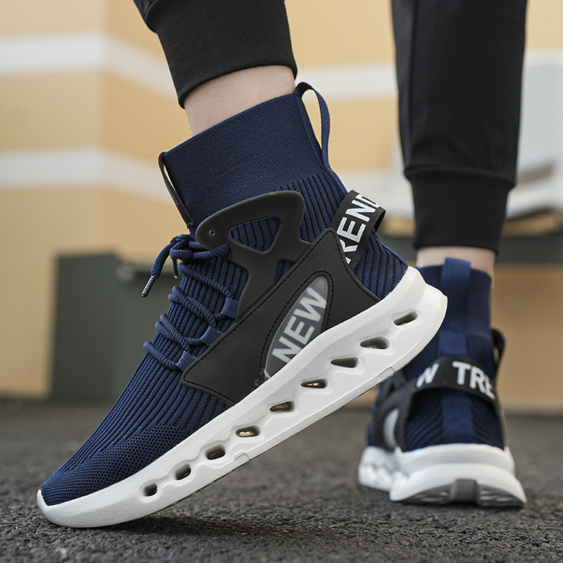 Trendy Men High Top Sock Shoes - Sneaker Career recension och pris