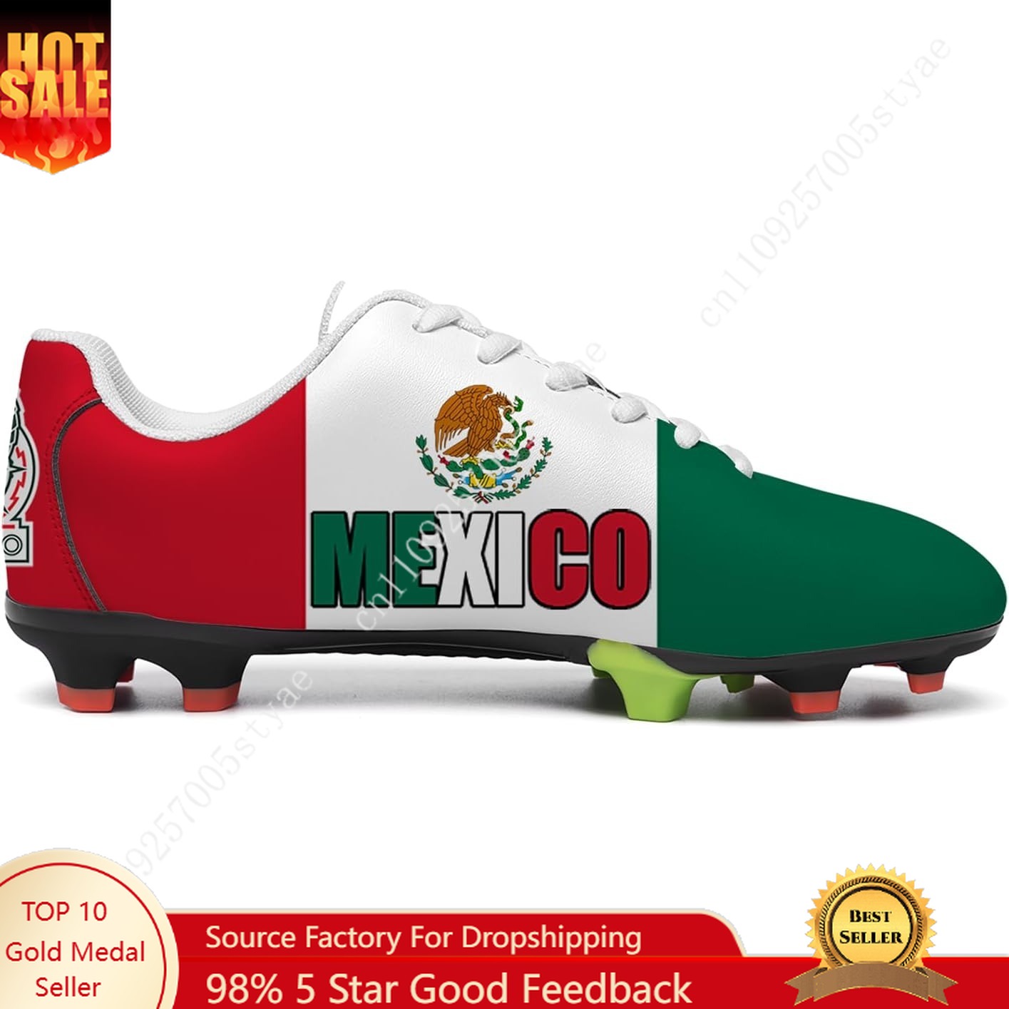 Mexico Flag Mexican Soccer Sho - Sneaker Career recension och pris