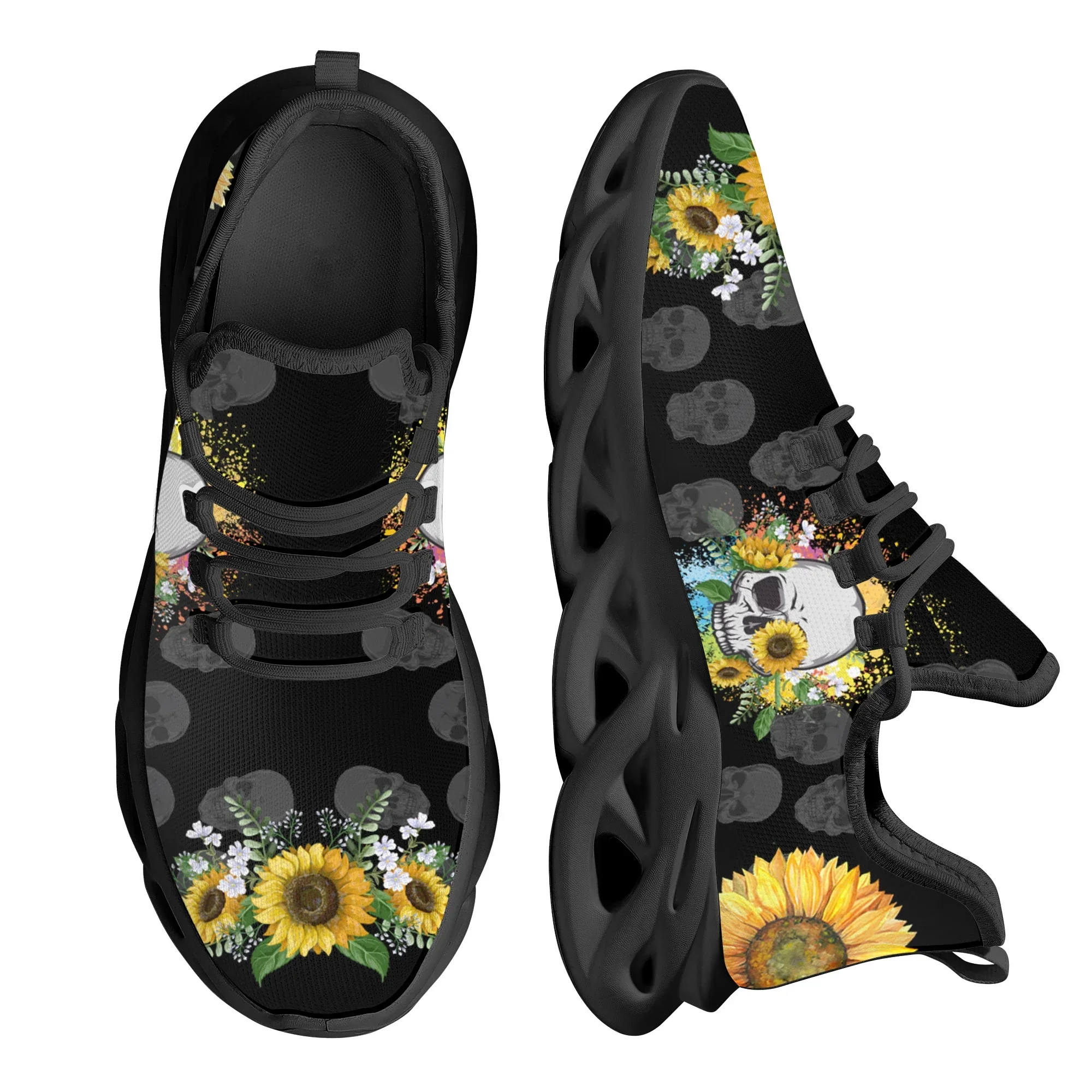 Sunflower Skull Flat Casual Sh - Sneaker Career recension och pris