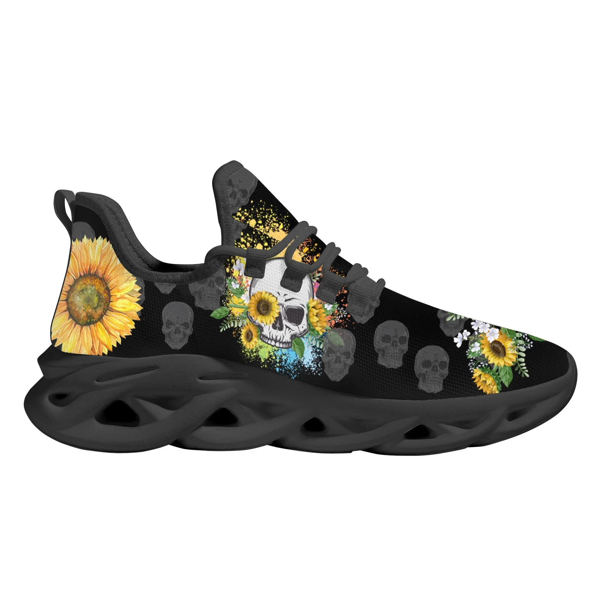 Sunflower Skull Flat Casual Sh - Sneaker Career recension och pris