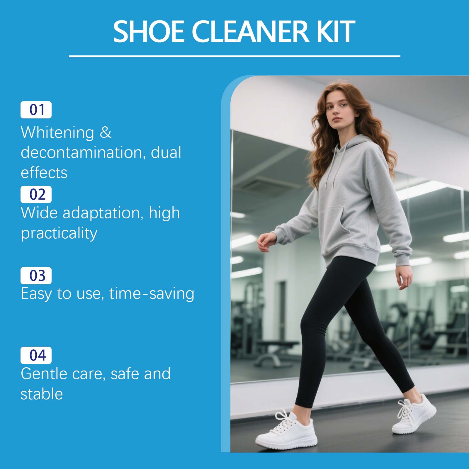 Shoes Whitening Gel Kit With T - Sneaker Care Whitener recension och pris