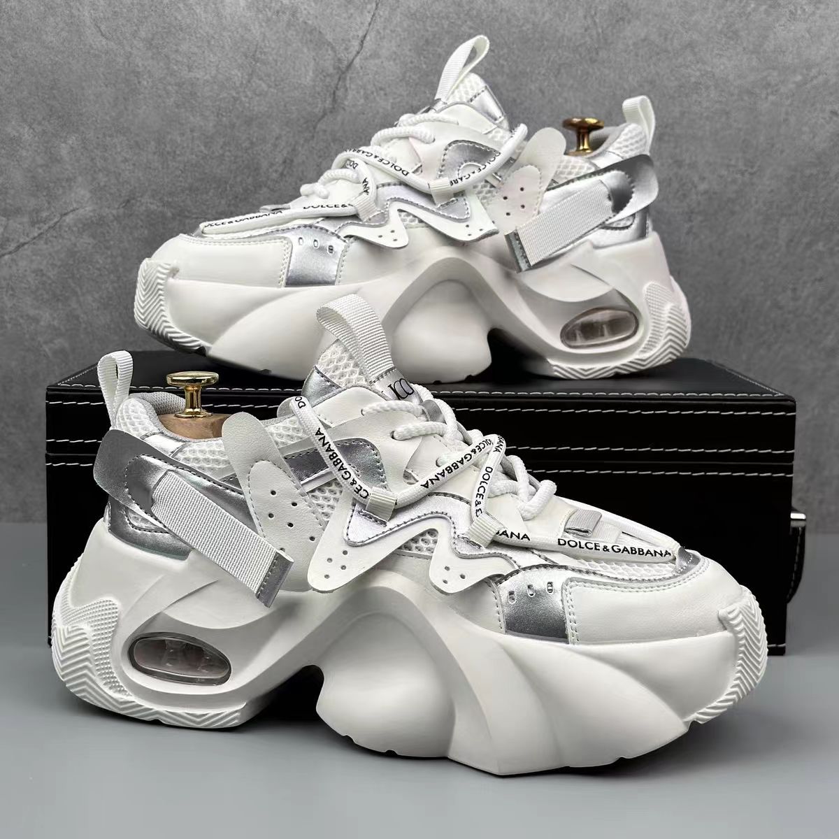 New Dad Shoes Color-blocked Ca - Sneaker Career recension och pris