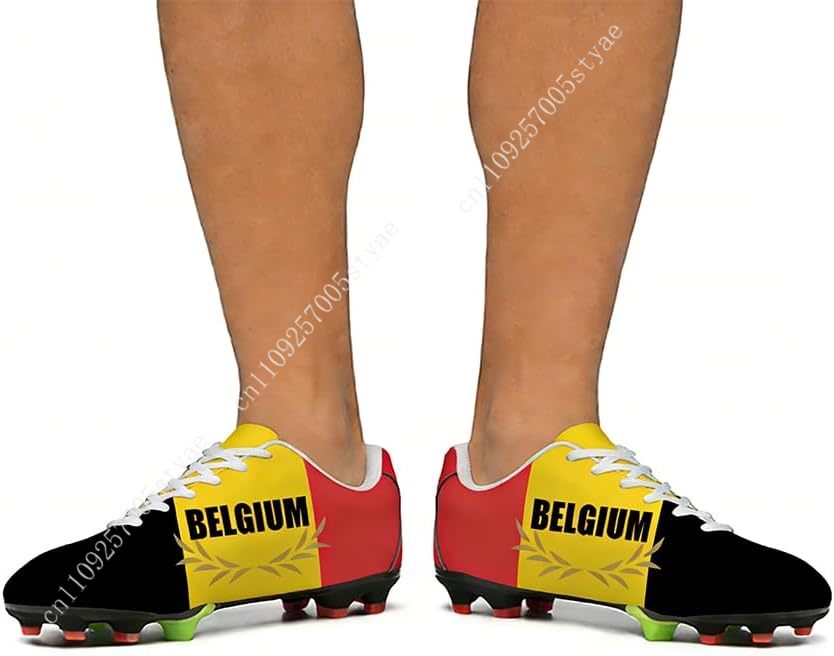 Belgium Flag Soccer Shoes Men  - Sneaker Career recension och pris