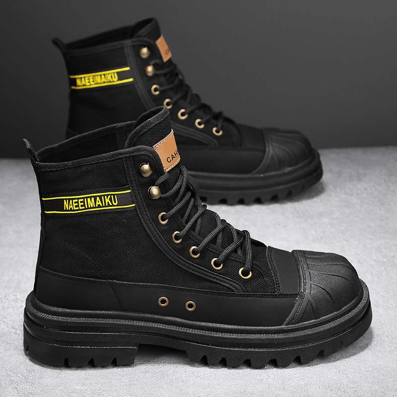 New Style Short Boots Men High - Sneaker Career recension och pris