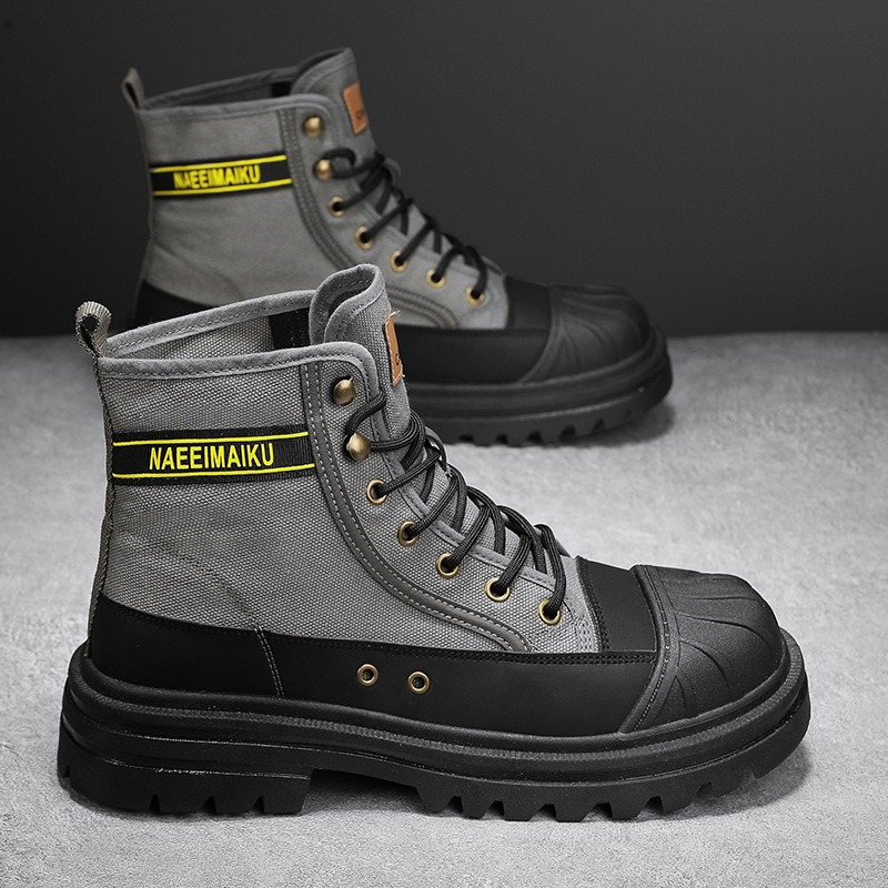 New Style Short Boots Men High - Sneaker Career recension och pris